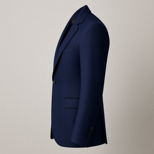 EZZABEE* navy blue men’s blazer - Image 3